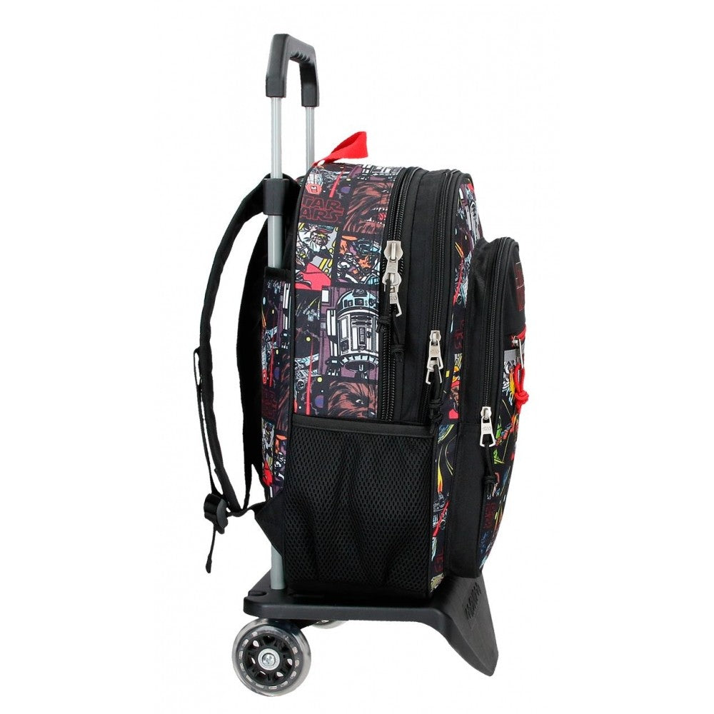 Star Wars Galactic Team Backpack Two compartments with car