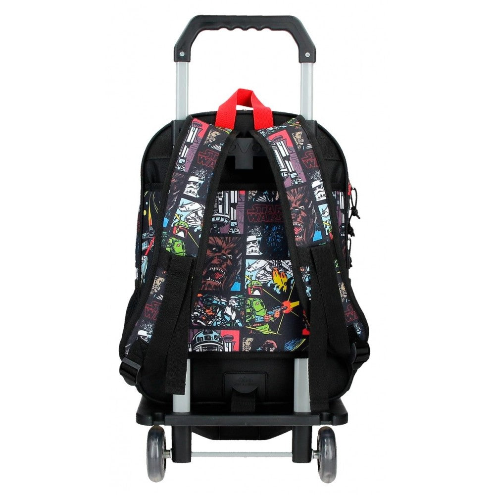 Star Wars Galactic Team Backpack Two compartments with car