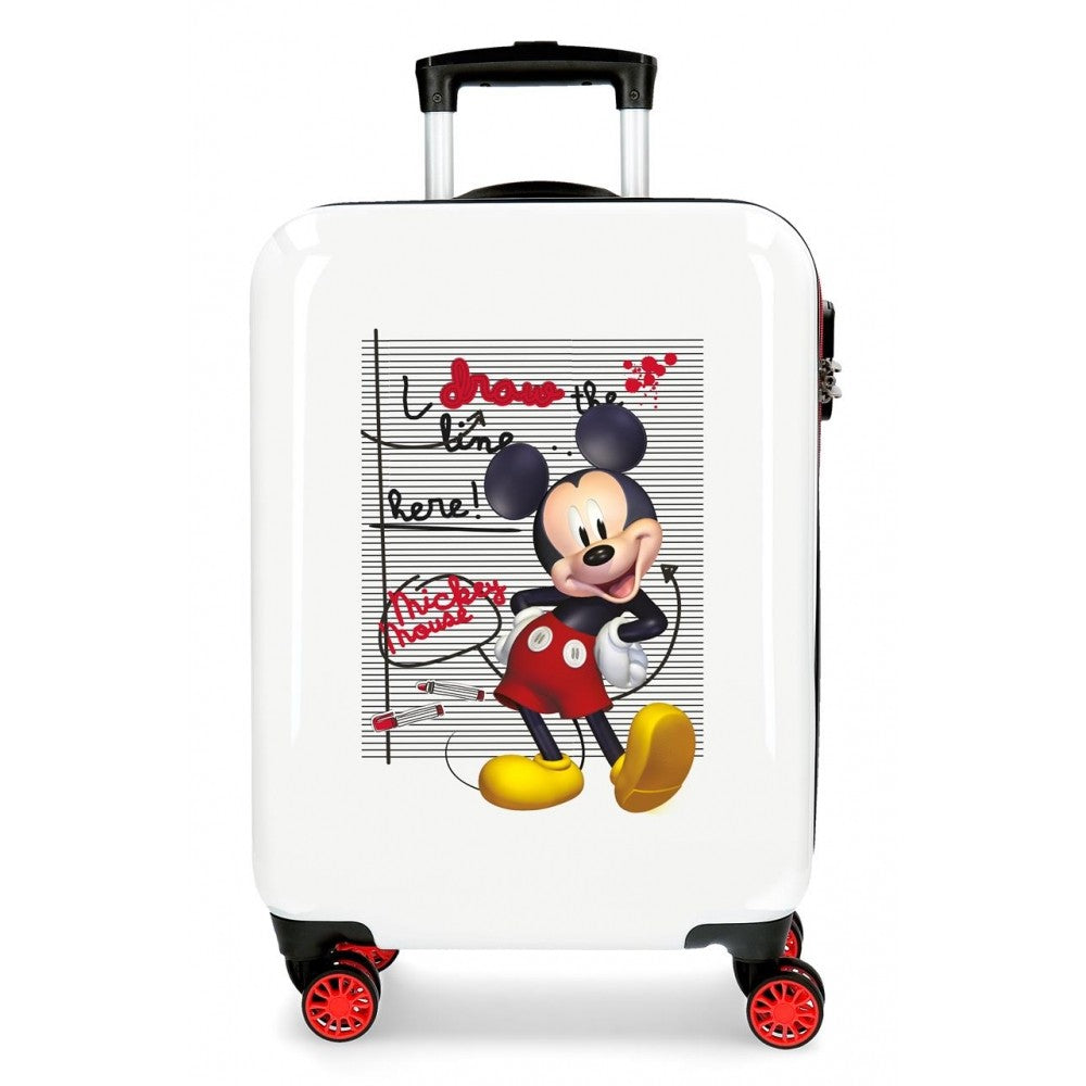 Cabin suitcase Draw the line mickey