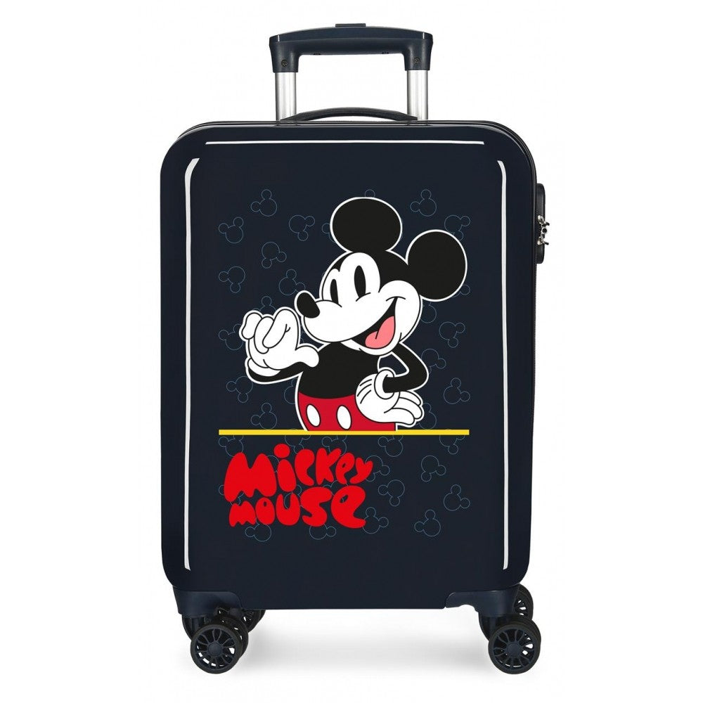 Maleta de cabina Mickey Mouse Fashion rígida 55 cm