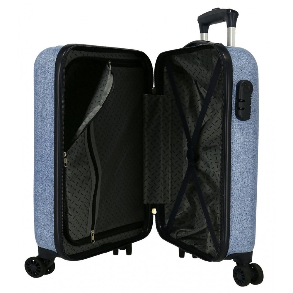 Cabin suitcase Rigid Style Minniele 55cm denim