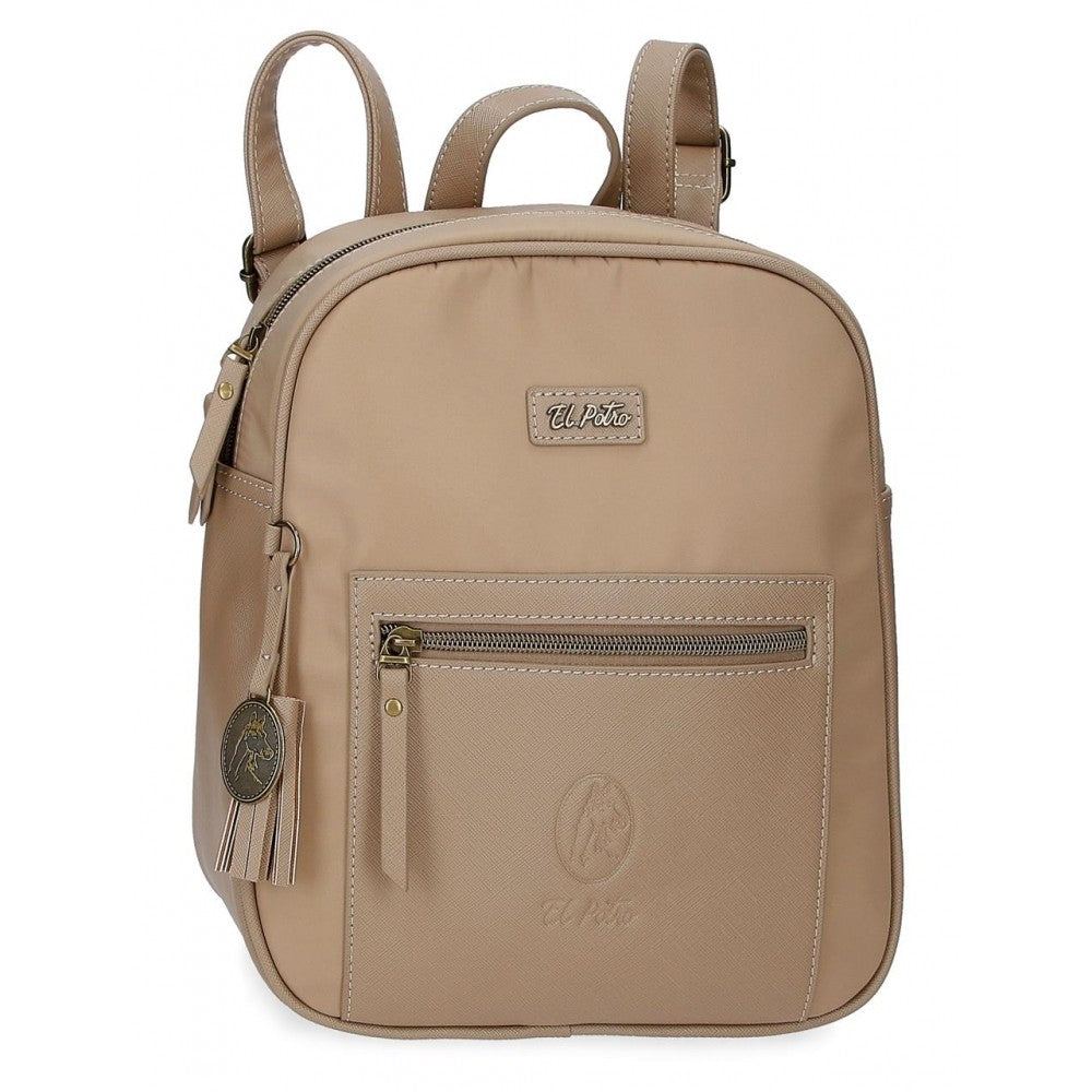 Casual backpack the foal wool