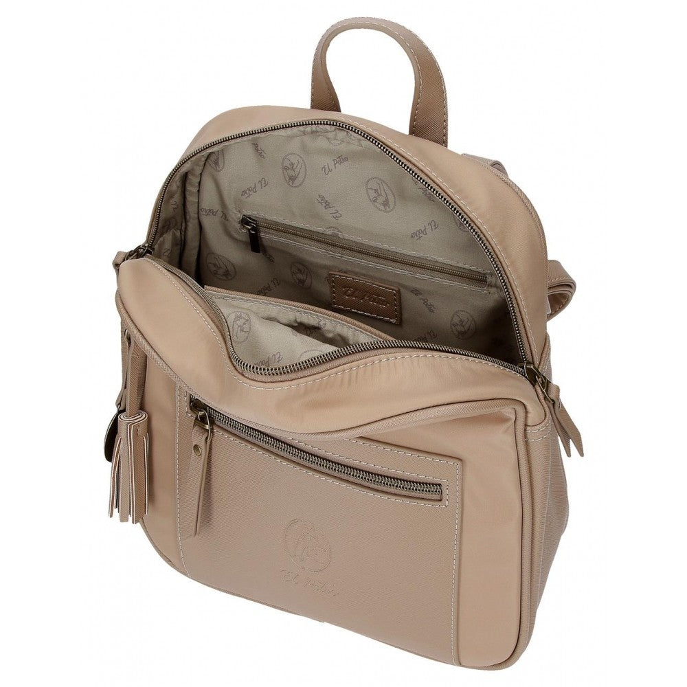 Casual backpack the foal wool