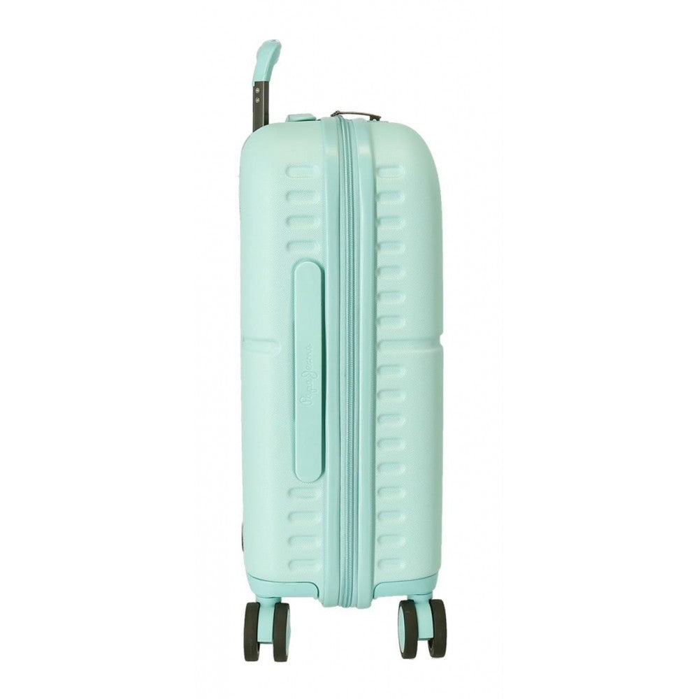 Cabin suitcase Pepe Jeans Rigid Turquoise 55cm