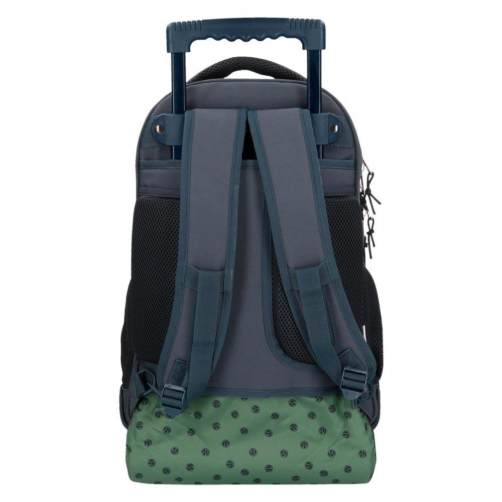 Backpack with wheels Pepe Jeans Tom 2r