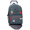 Adaptable school backpack Pepe Jeans Kay with a car