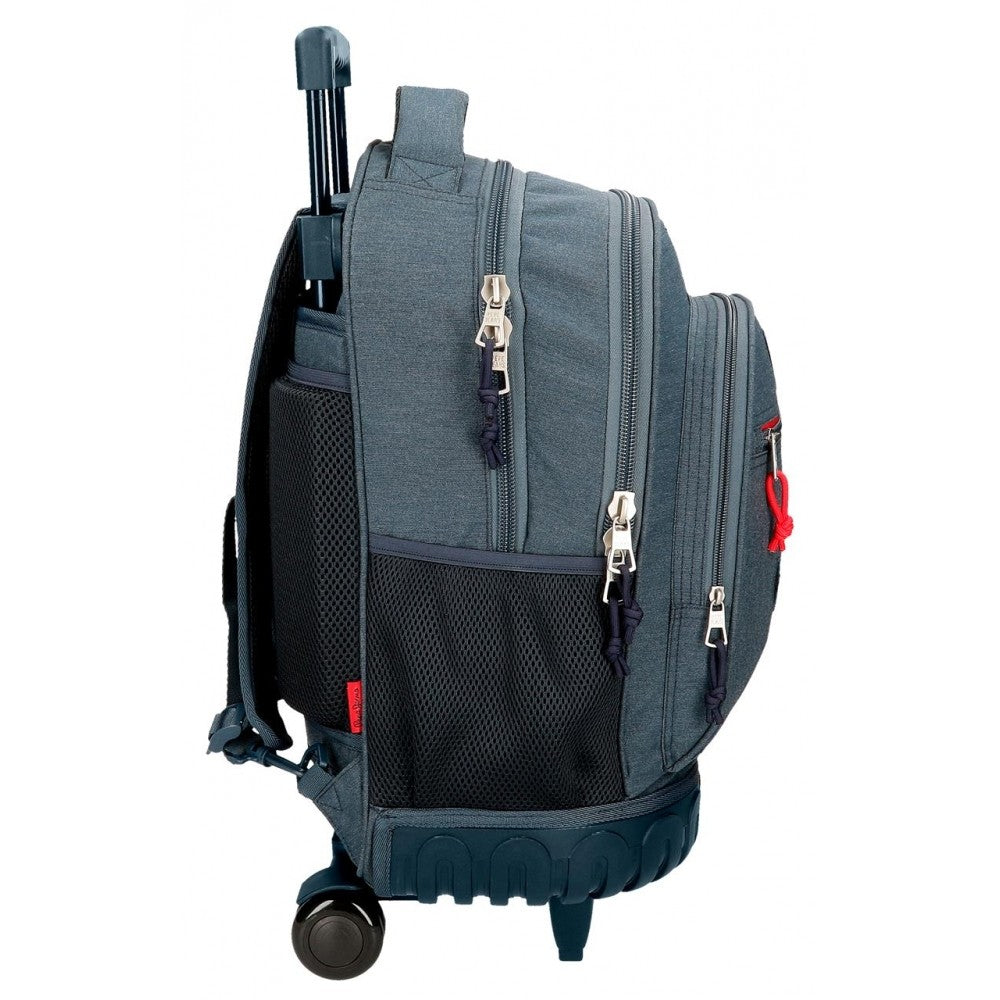 Backpack with wheels Pepe Jeans Kay 2R