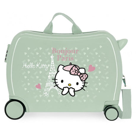 Maleta infantil Hello Kitty Paris 2 ruedas multidireccionales