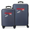 Set of suitcases Pepe Jeans Rigid Dikram 55-65cm Navy Blue