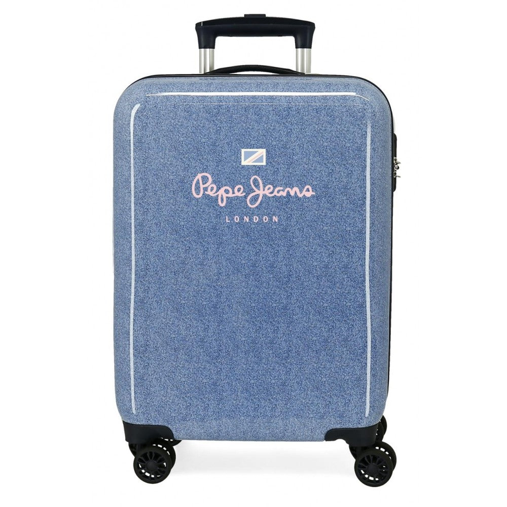 Cabin suitcase Pepe Jeans Rigid Lena 55 cm denim