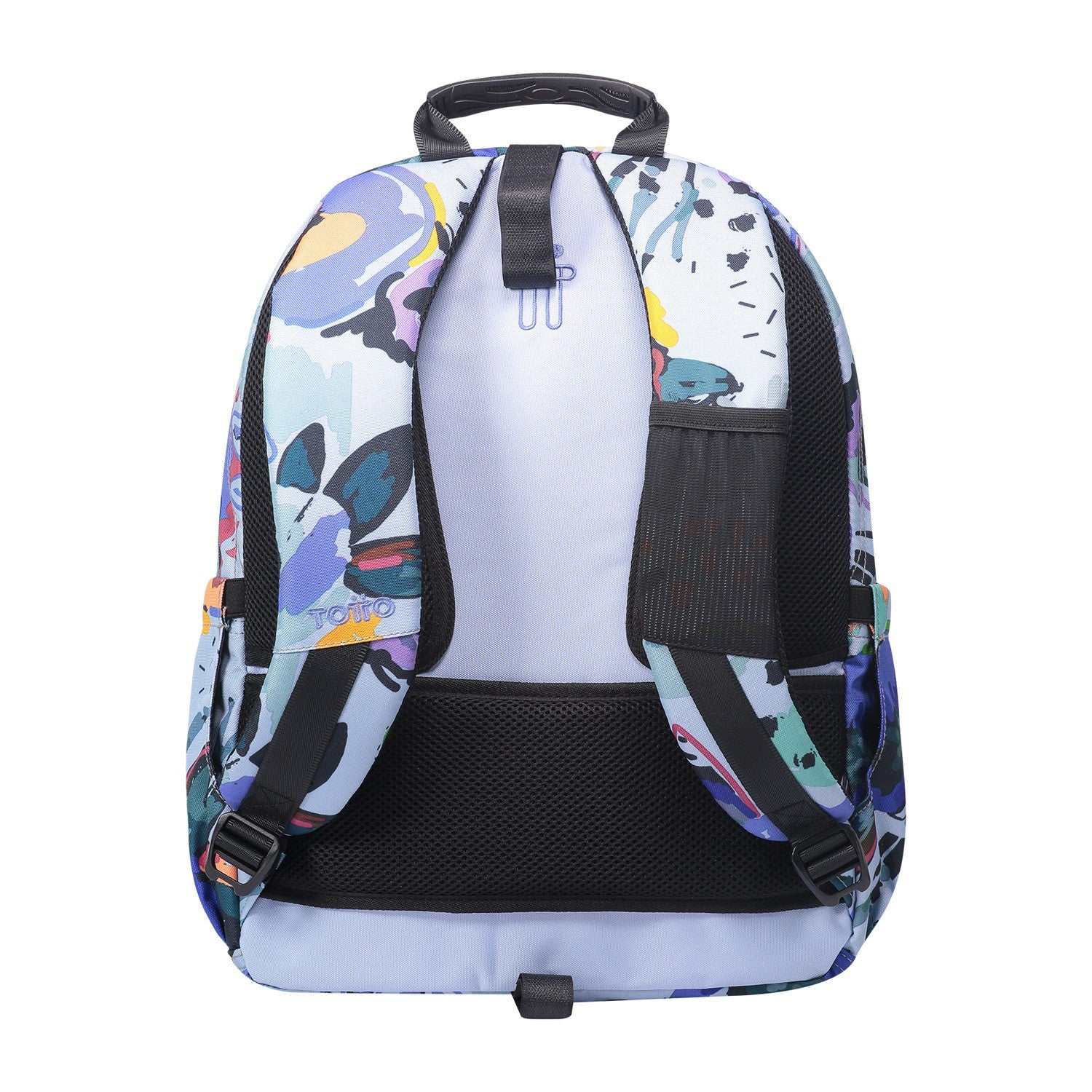 TOTTO SCHOOL Backpack - Waterpuarels - 4h1 Floral canvas