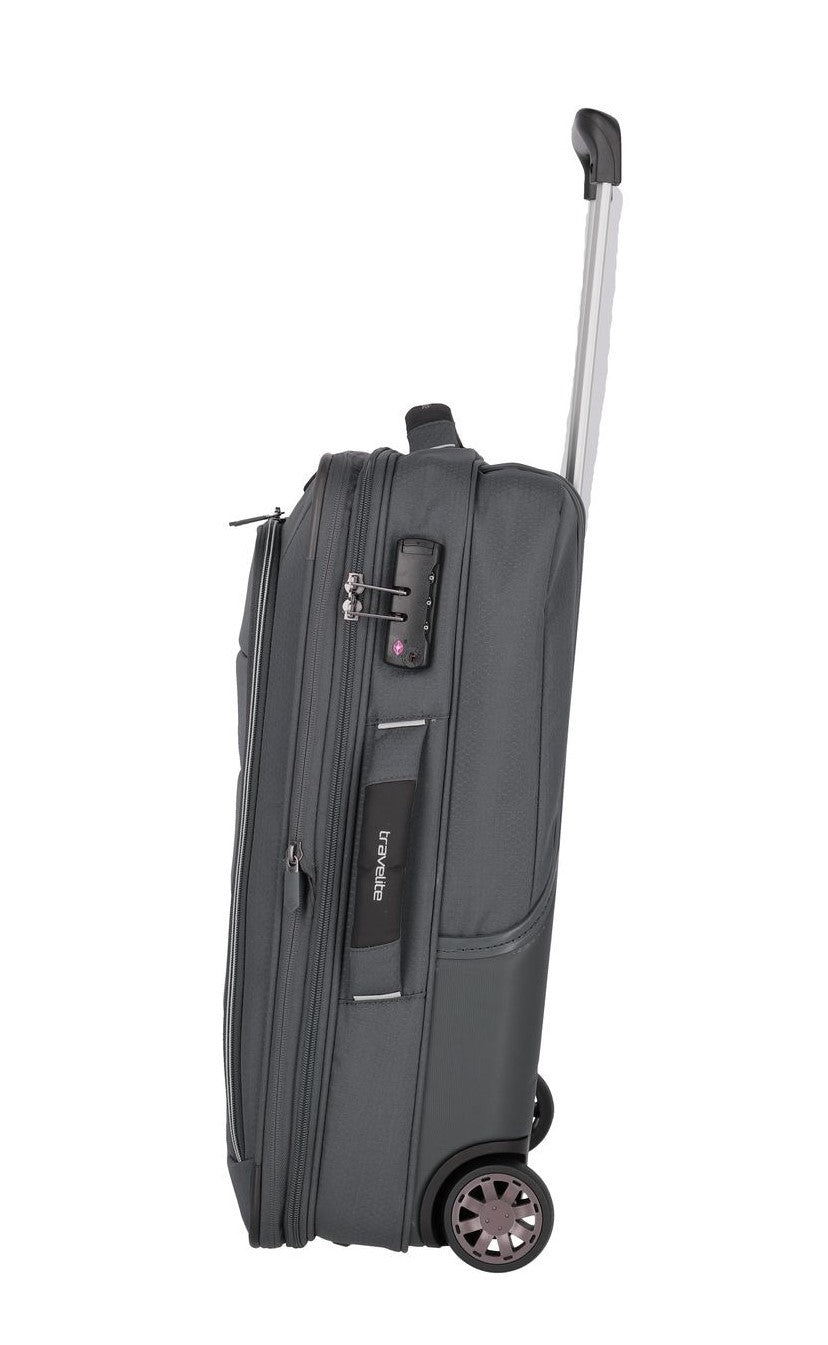 TRAVELITE Extensible cabin hybrid suitcase 2R SKAII - 2 Materials