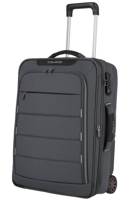 TRAVELITE Extensible cabin hybrid suitcase 2R SKAII - 2 Materials