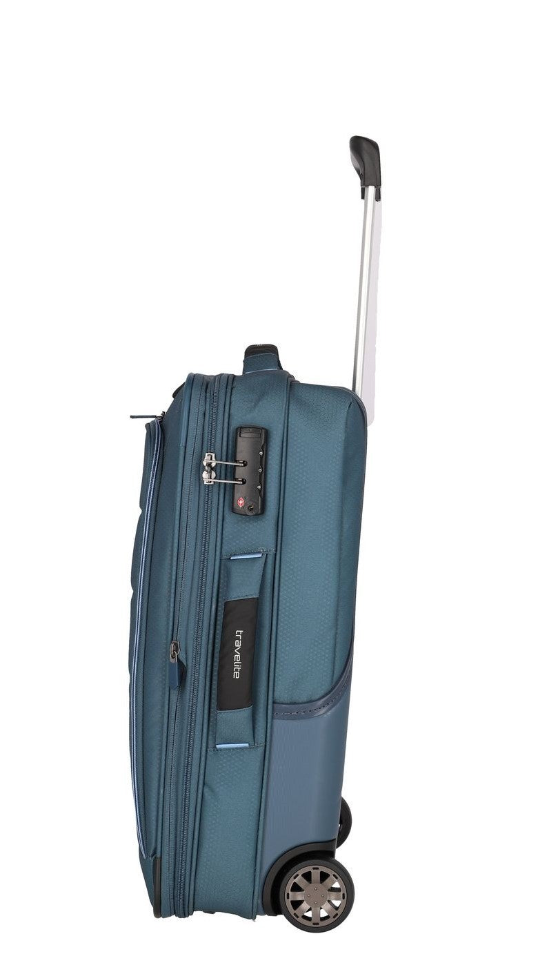 TRAVELITE Extensible cabin hybrid suitcase 2R SKAII - 2 Materials