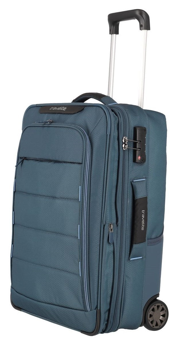 TRAVELITE Extensible cabin hybrid suitcase 2R SKAII - 2 Materials