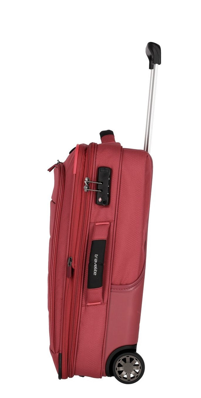 TRAVELITE Extensible cabin hybrid suitcase 2R SKAII - 2 Materials