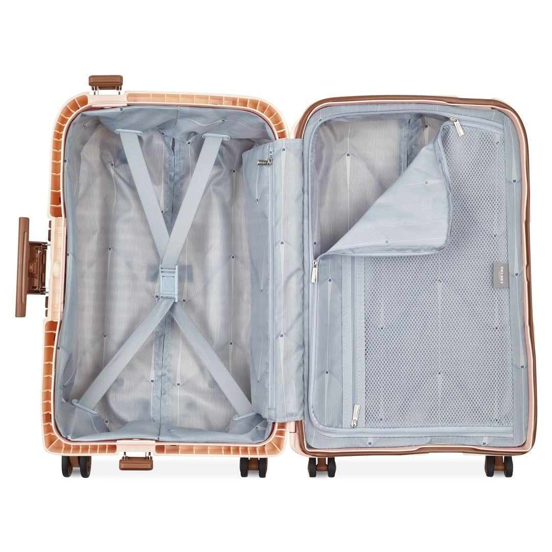 Cabin trolley DELSEY MONCEY RECYCLED MATERIAL WITH TSA 55CM