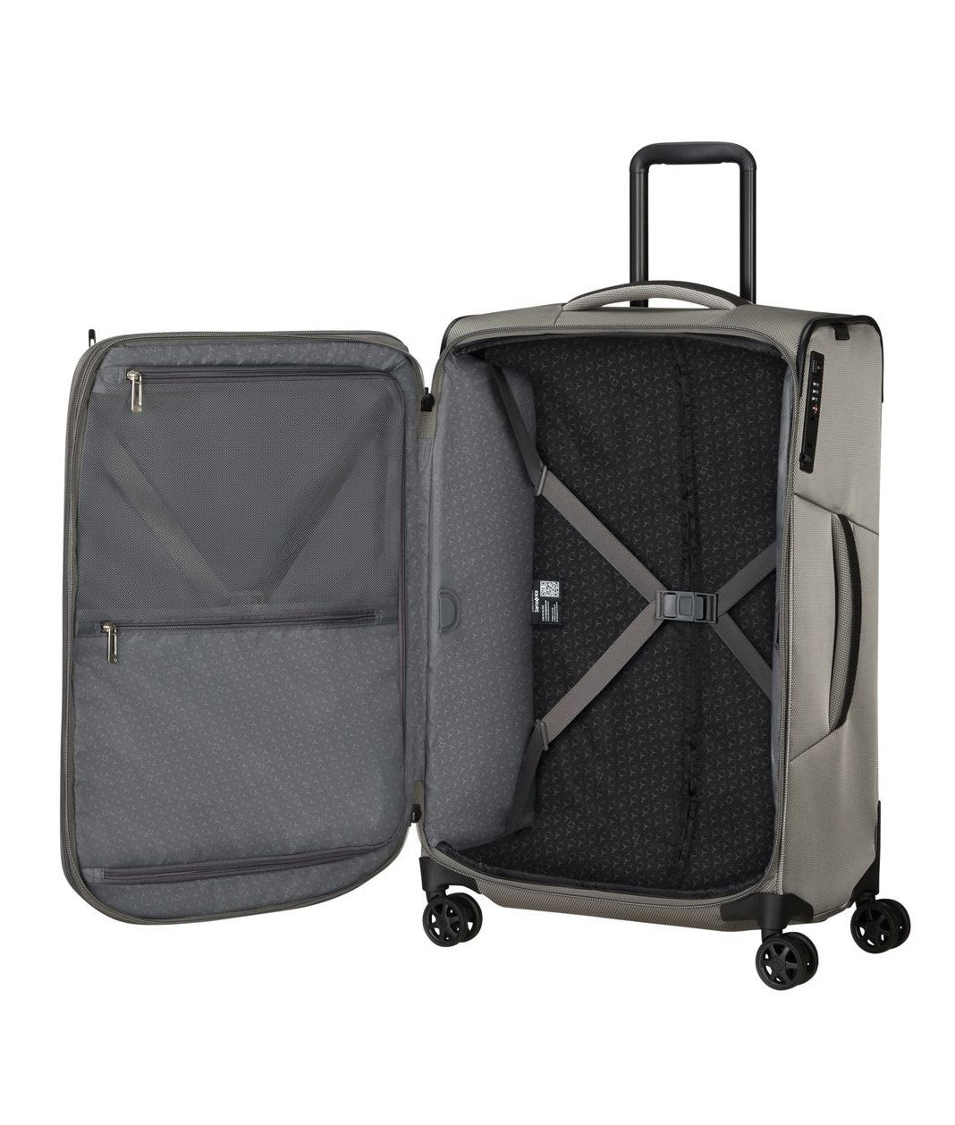 Review Median suitcase 67 cm extensible 4 wheels