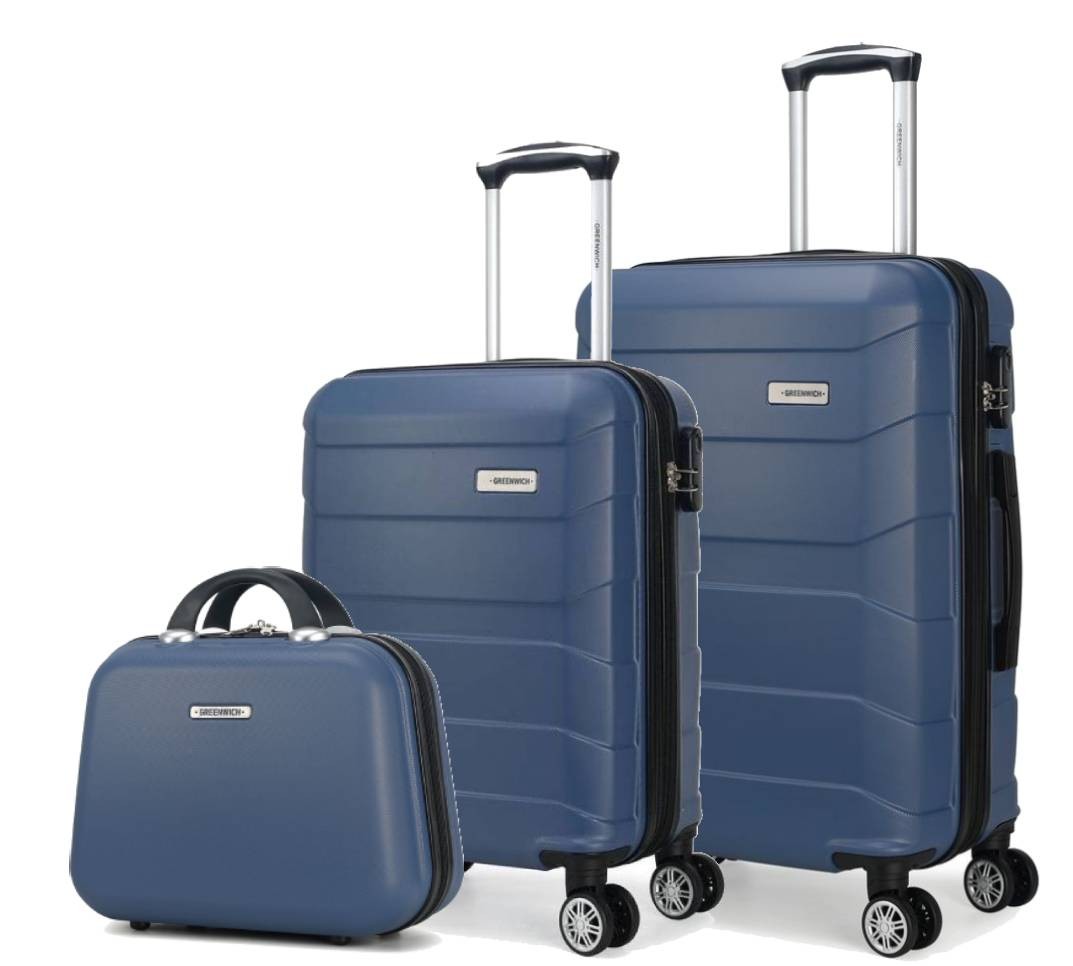 Extensible suitcase set with Budapest bag Greenwich