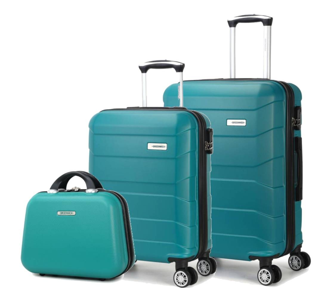 Extensible suitcase set with Budapest bag Greenwich