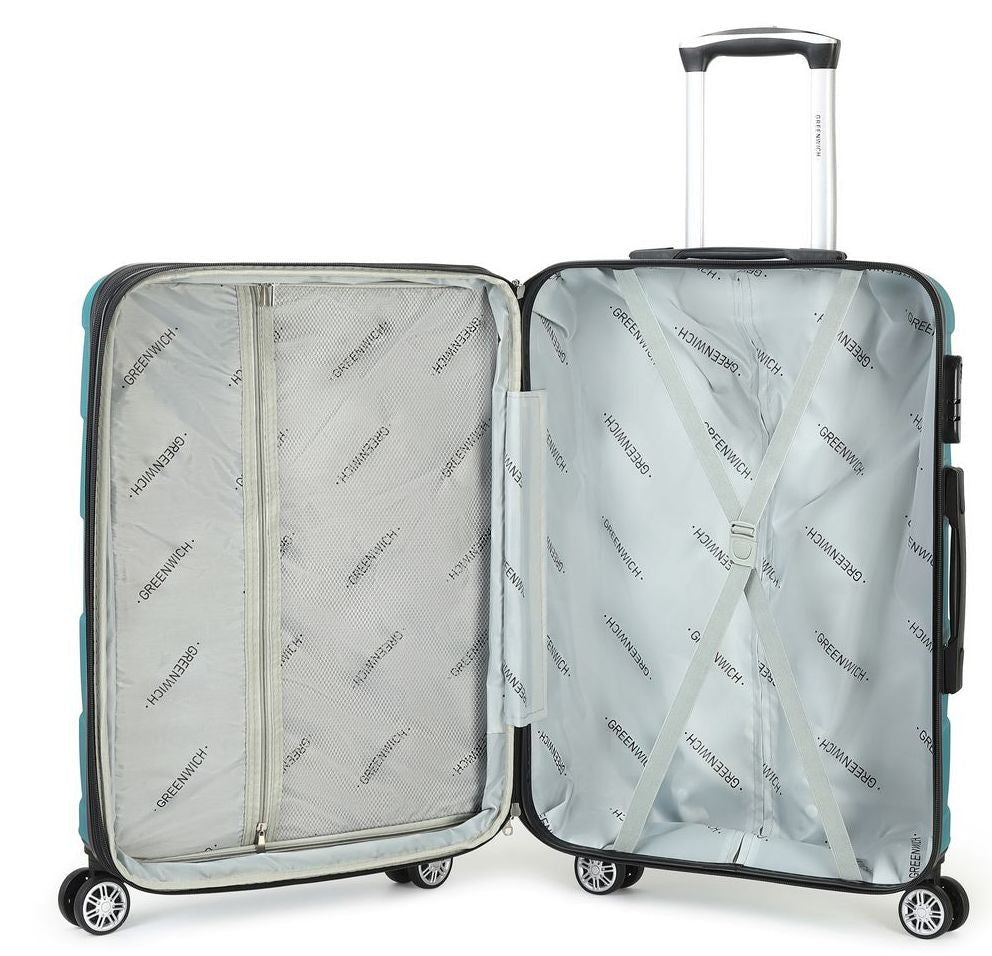 Extensible suitcase set with Budapest bag Greenwich