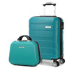 Extensible small suitcase set and bagpest bag Greenwich