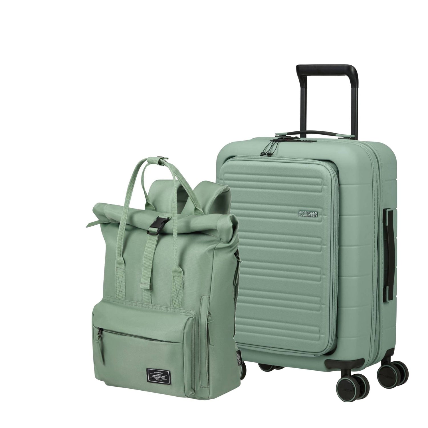 DEFINIR AMERICAN TOURISTER Mala de cabine Groove de groove smart e urbano de Novastream UG16 Backpack verde