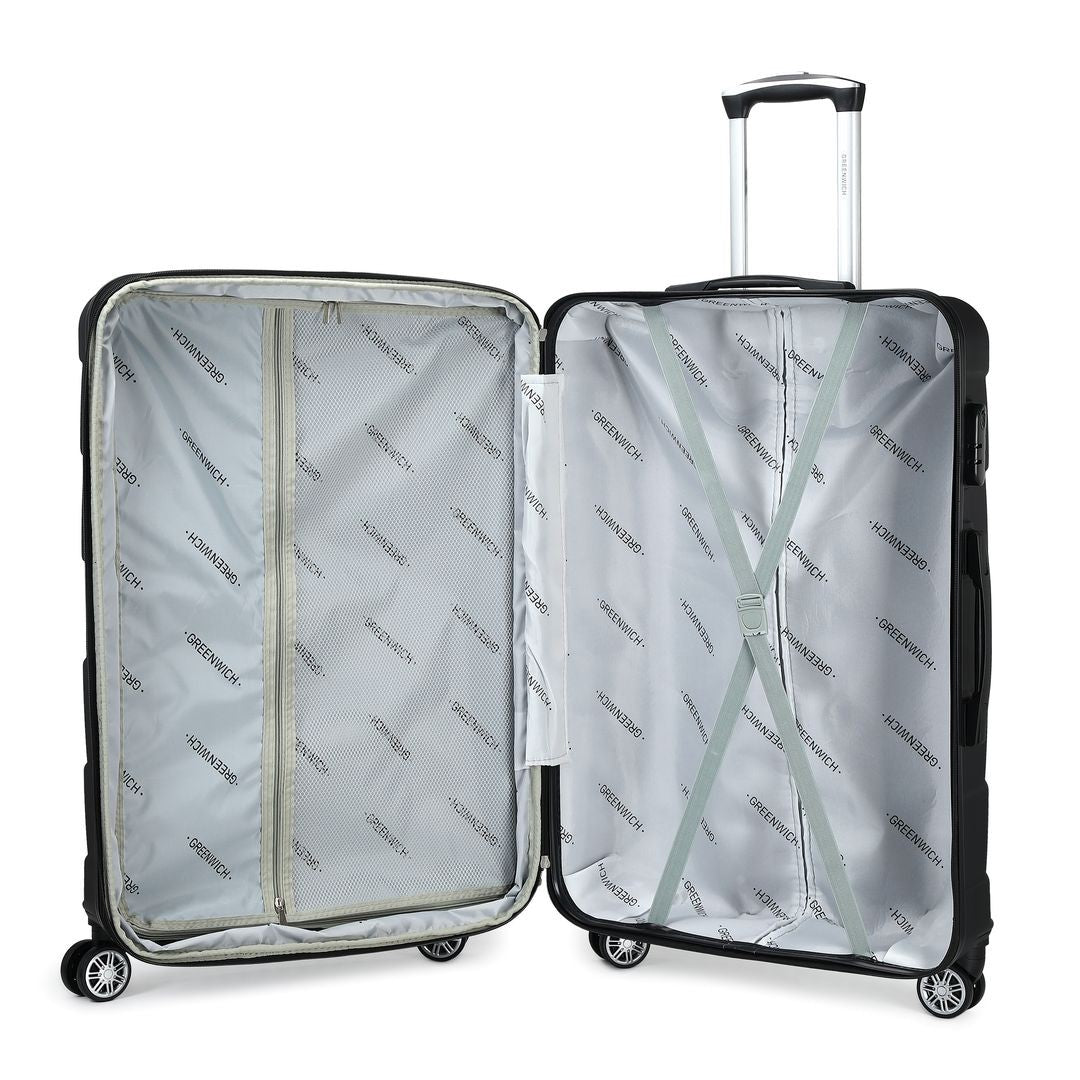 Extensible suitcase set with Budapest bag Greenwich