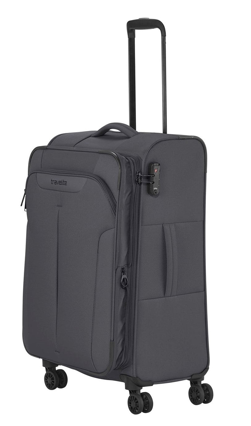 TRAVELITE Extensible soft suitcase croatia 67cm