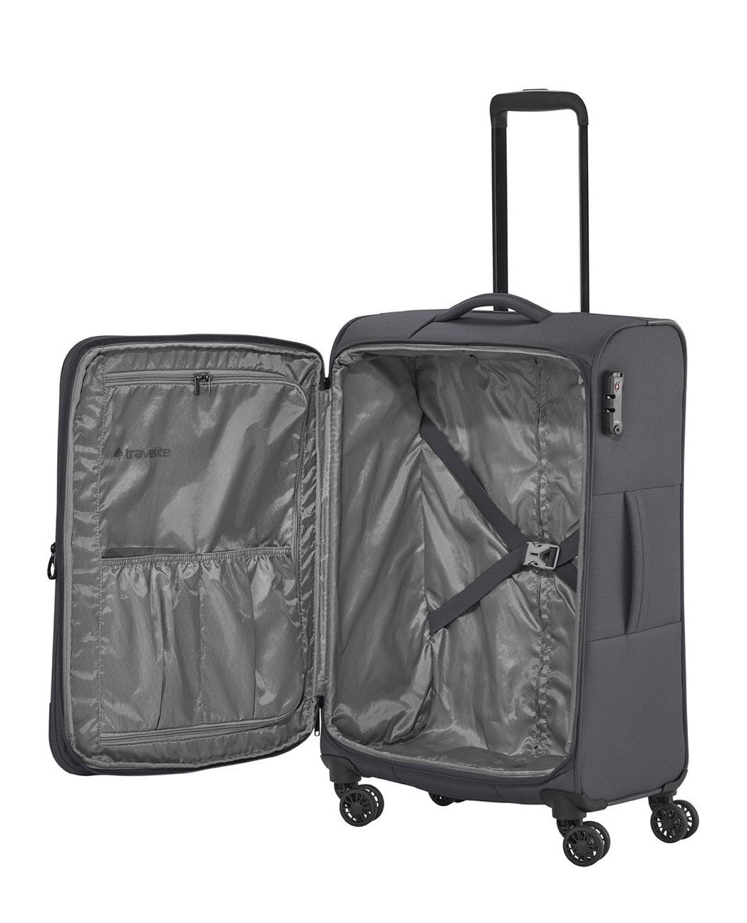 TRAVELITE Extensible soft suitcase croatia 67cm