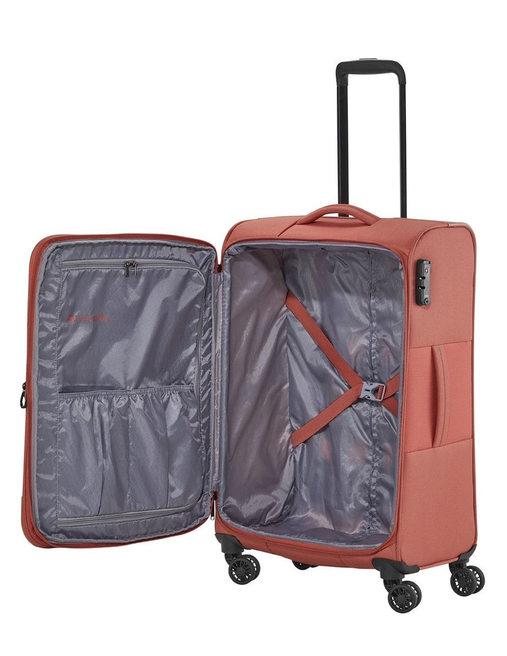 TRAVELITE Extensible soft suitcase croatia 67cm