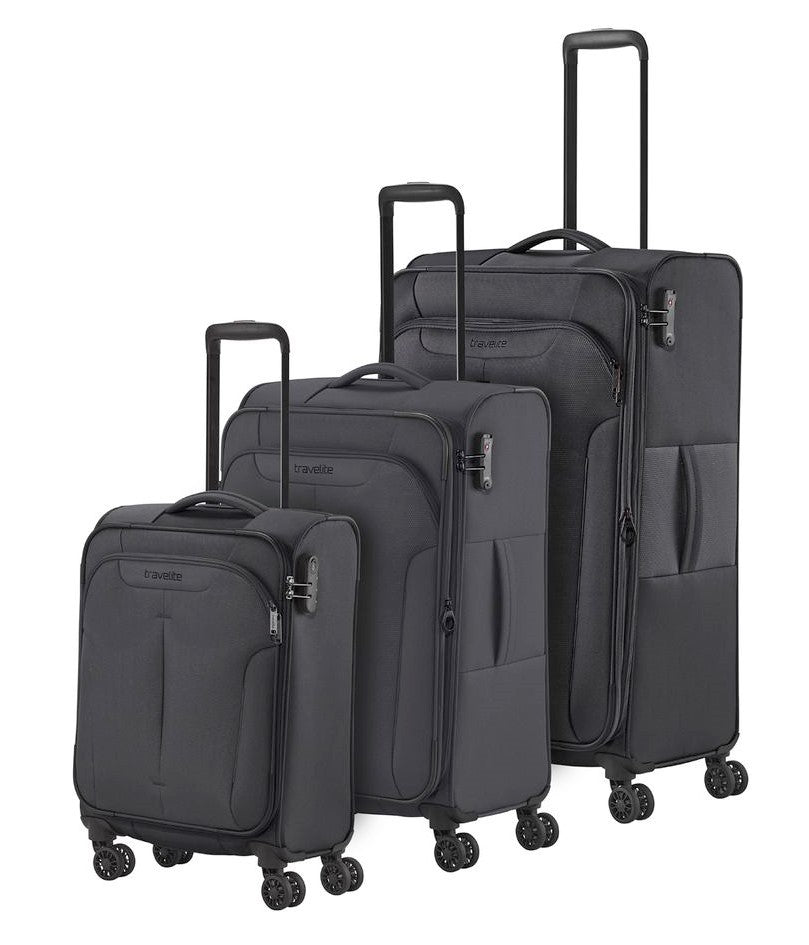 TRAVELITE Croatian soft suitcase set