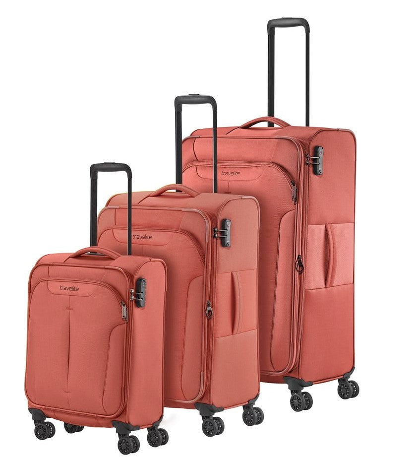 TRAVELITE Croatian soft suitcase set