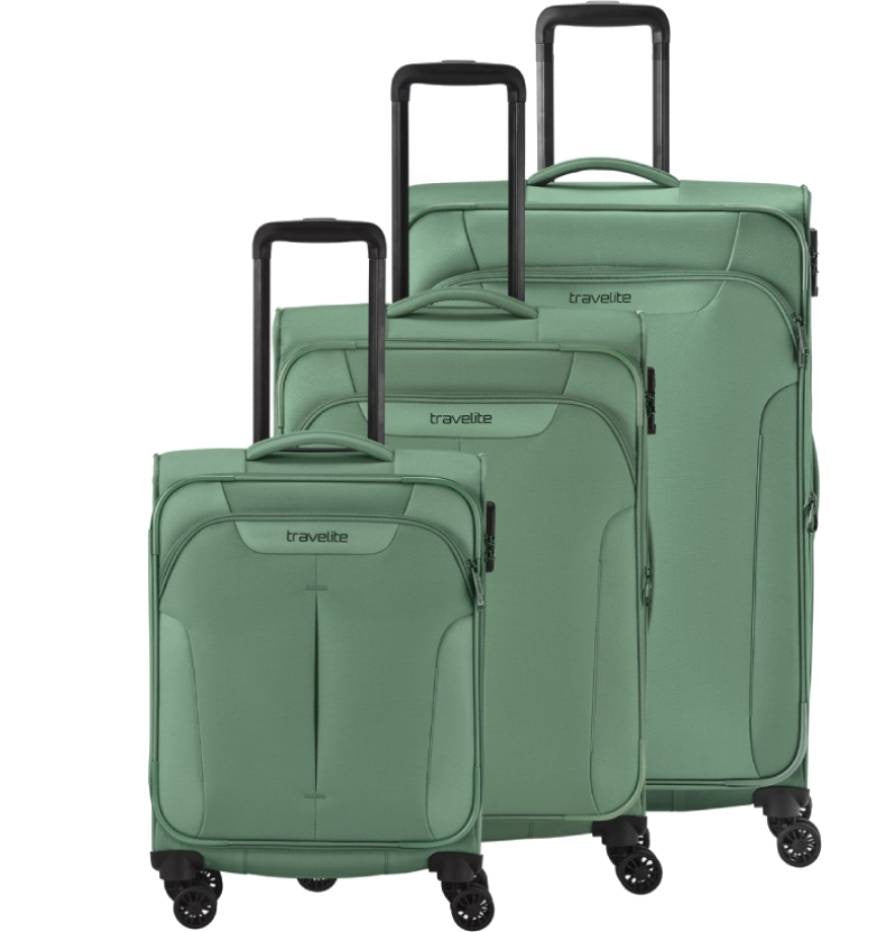 TRAVELITE Croatian soft suitcase set