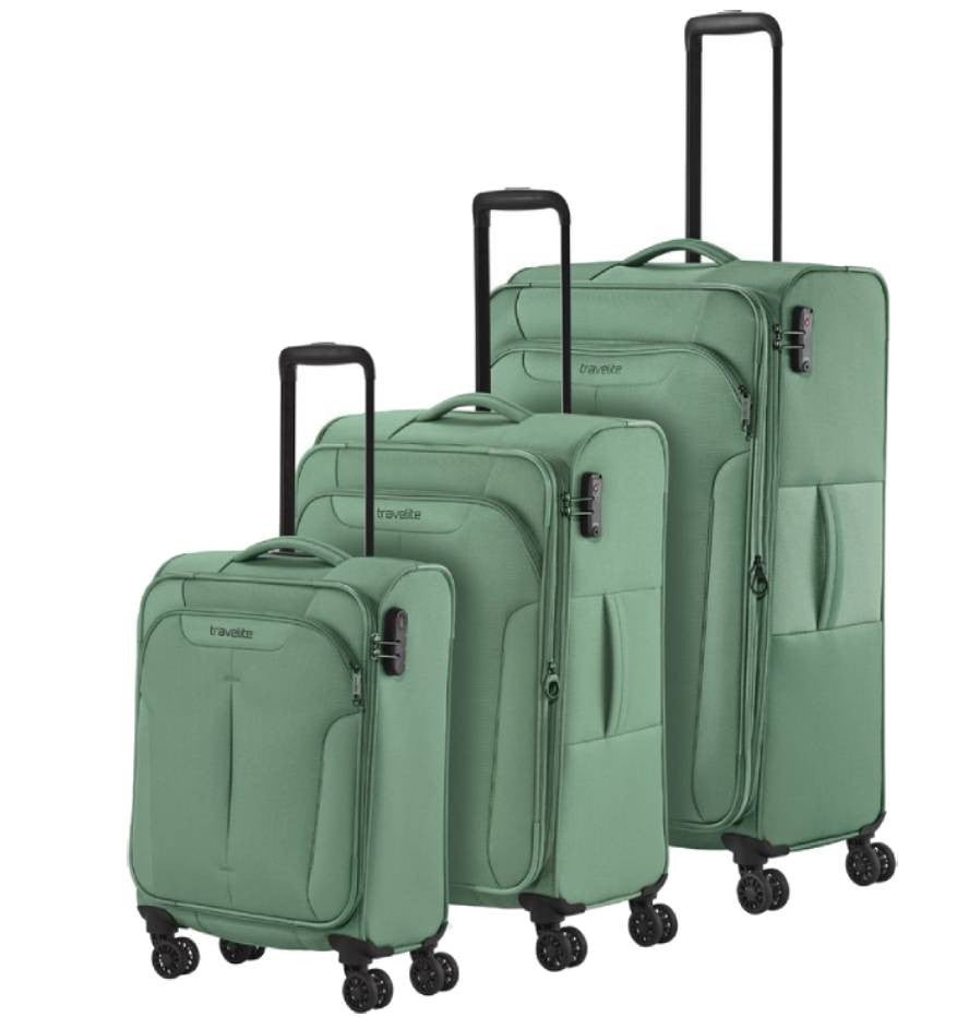 TRAVELITE Croatian soft suitcase set