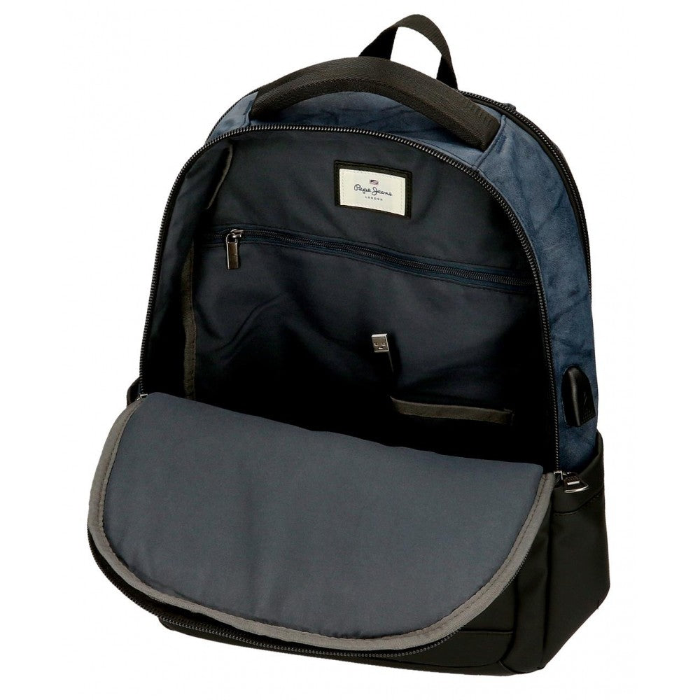 Portable backpack 15,6´´ Pepe Jeans Ocean three compartments