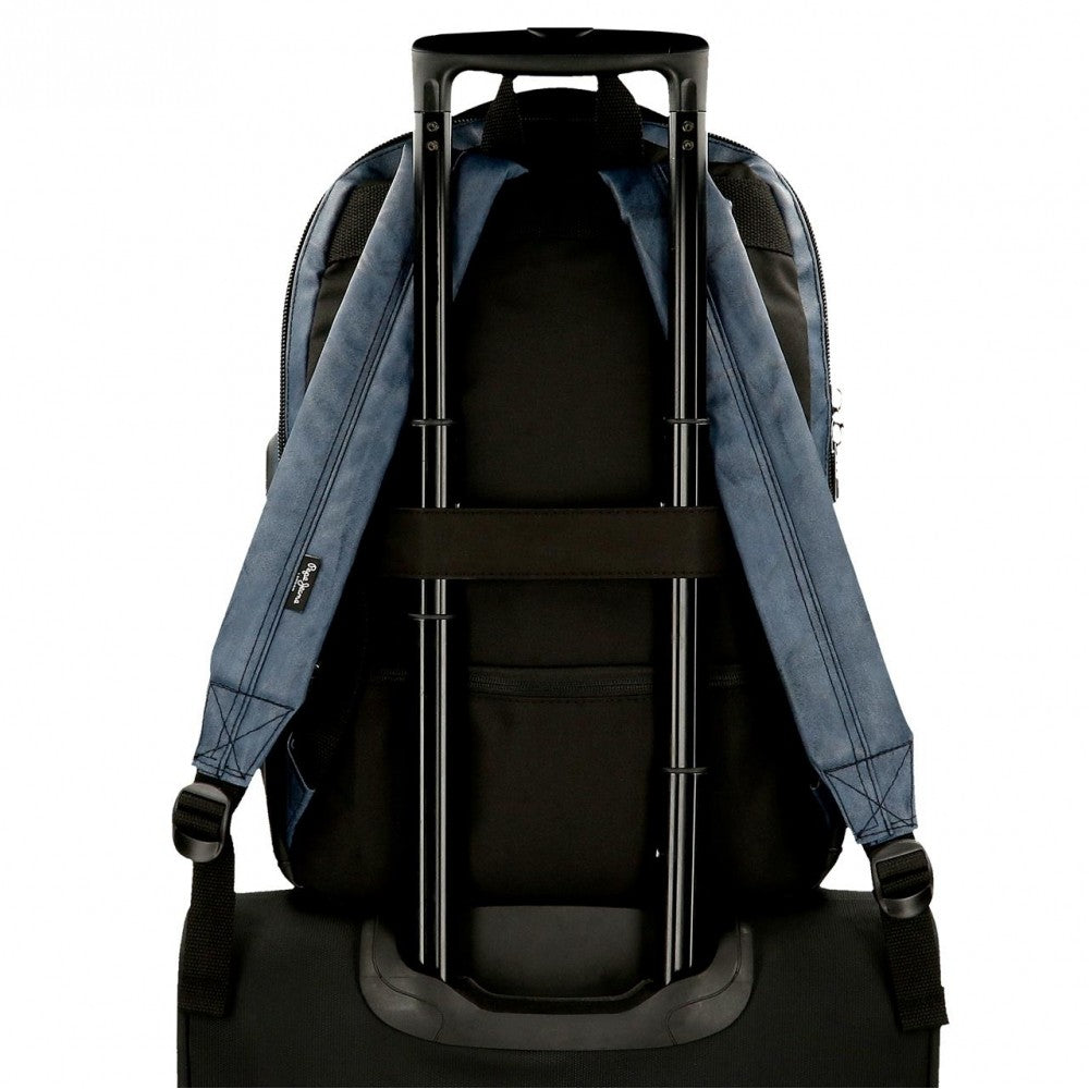 Portable backpack 15,6´´ Pepe Jeans Ocean three compartments