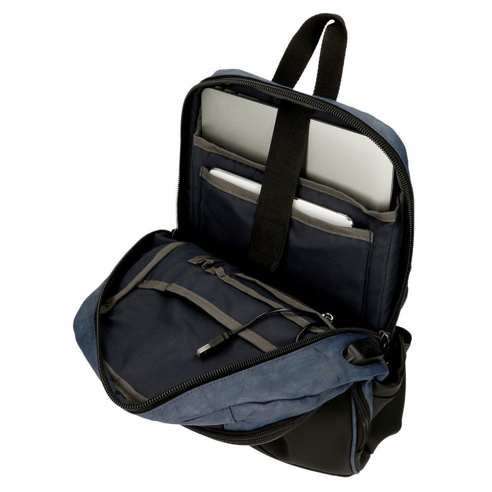 Computer holder backpack Pepe Jeans Ocean two compartments 12´´