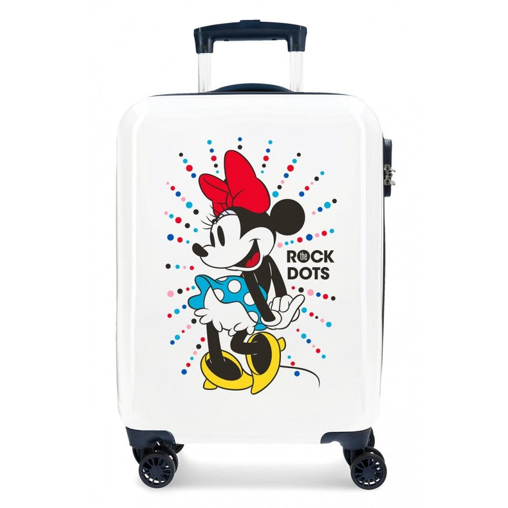 Cabin suitcase Minnie Magic Dots Rigid 55cm