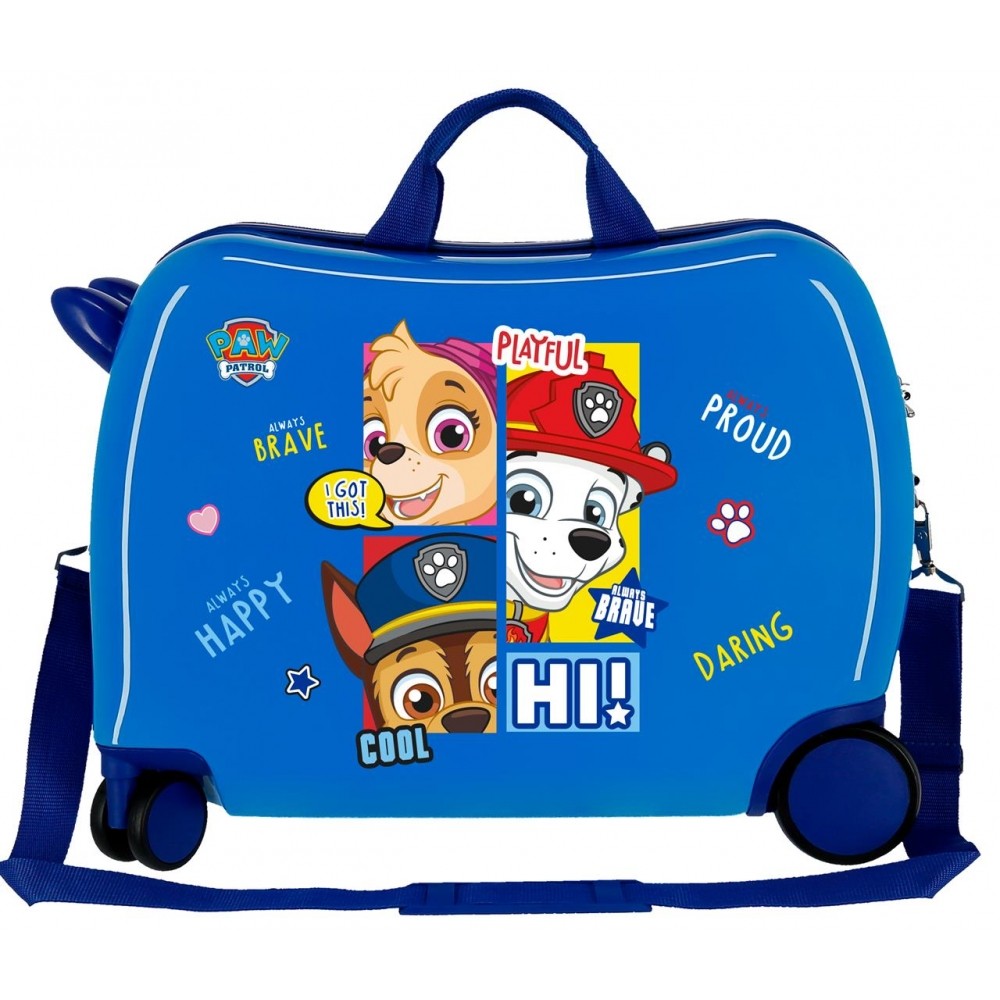 Children's suitcase The blue canine patrol