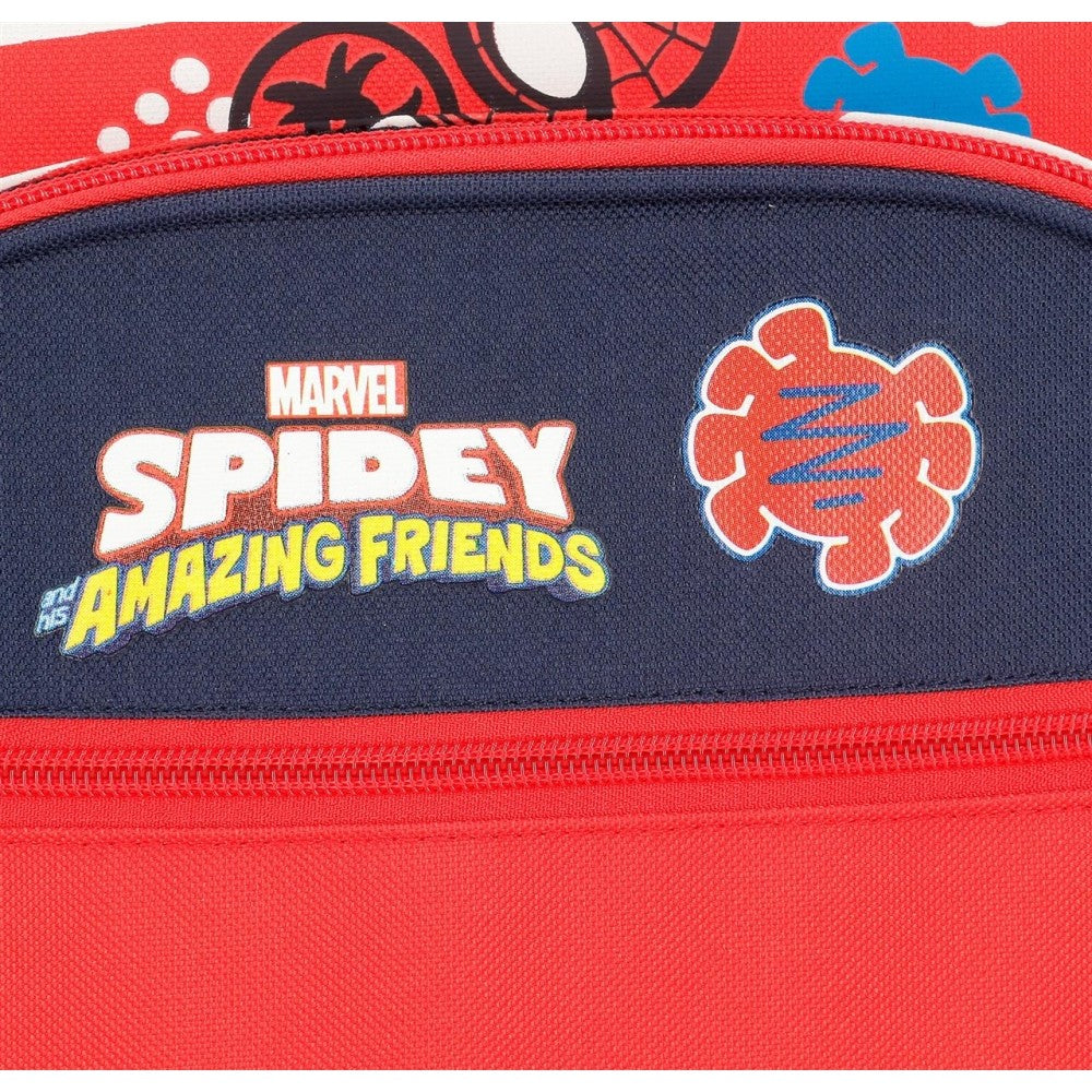 Spidey and Friends 40cm school backpack with car