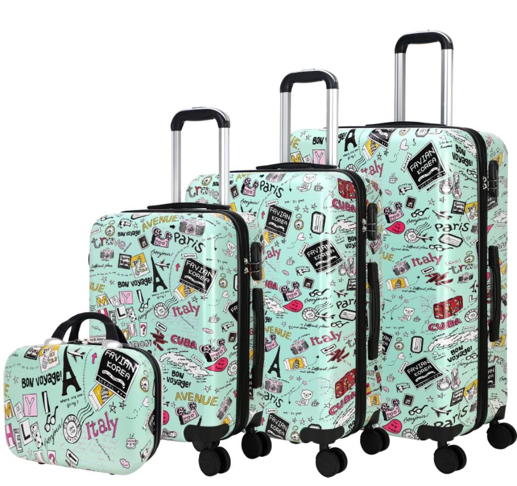 Set of suitcases with Maracaibo bag Greenwich