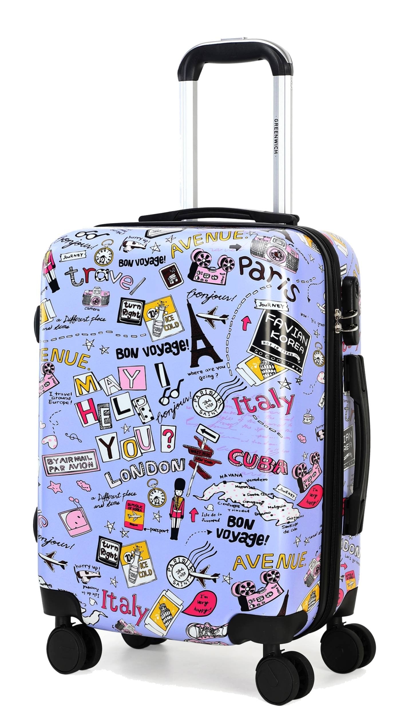 Greenwich Maracaibo travel suitcase