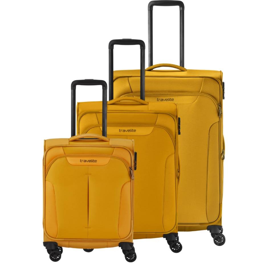 TRAVELITE Croatian soft suitcase set