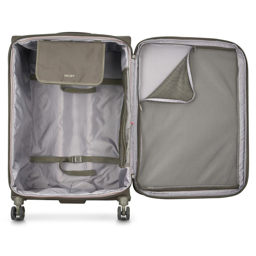 DELSEY Extensible soft suitcase helium dlx 78cm