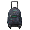 TOTTO School backpack with wheels - lines - 4 and fractal