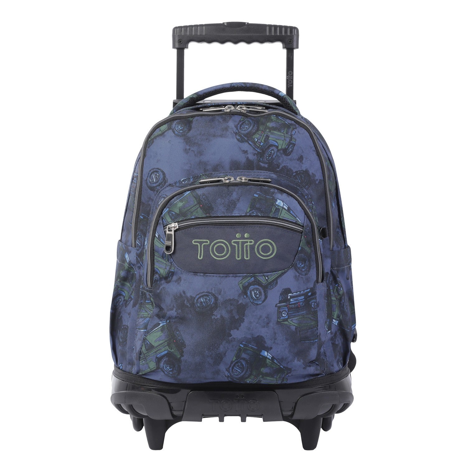 TOTTO School backpack with wheels - lines - 5JX SUV