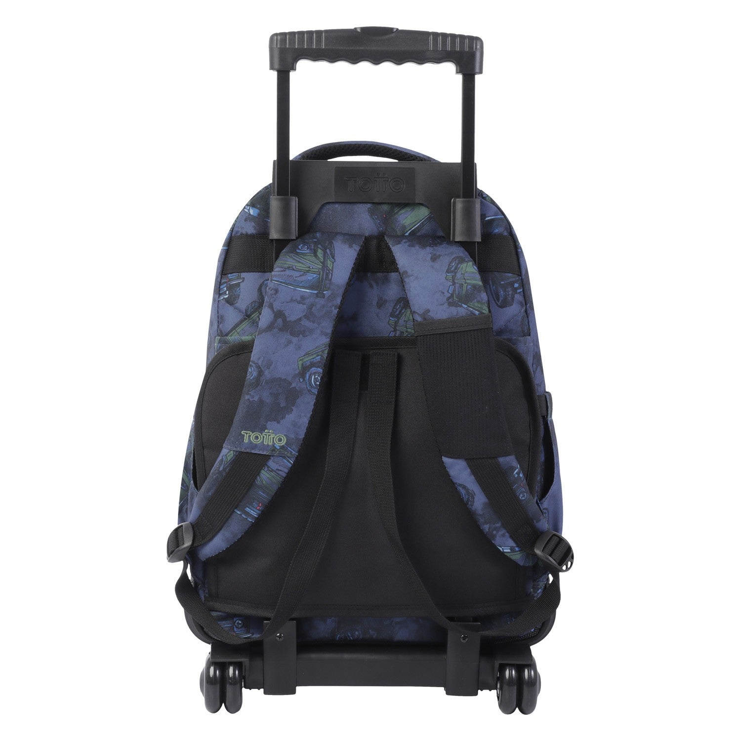 TOTTO School backpack with wheels - lines - 5JX SUV