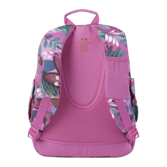 TOTTO School Backpack- Crayoles- 8IV-Tropical Jaguar