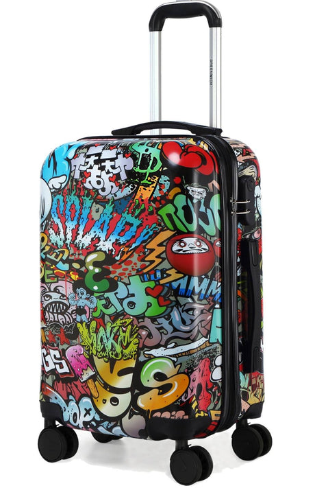 Comic travel suitcase Greenwich